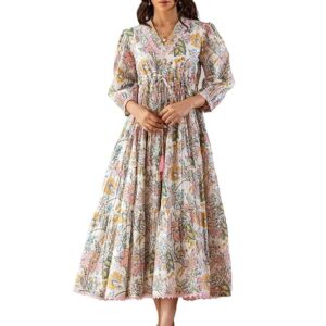 GRECIILOOKS Dress for Women Stylish | One Piece Dress for Women Long | Women Dress | Long Dress for Women | Maxi Dress for Women